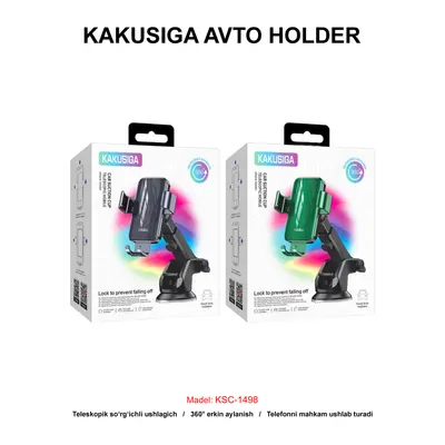 AVTO HOLDER KAKUSIGA KSC-1498 BLACK