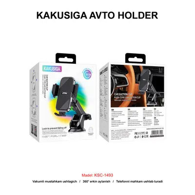 AVTO HOLDER KAKUSIGA KSC-1493 BLACK