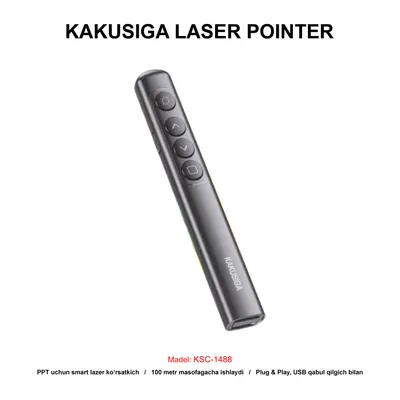LASER POINTER KAKUSIGA KSC-1488 BLACK