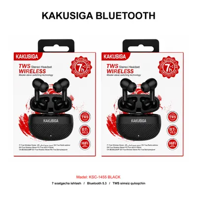 BLUETOOTH KAKUSIGA KSC-1455 BLACK