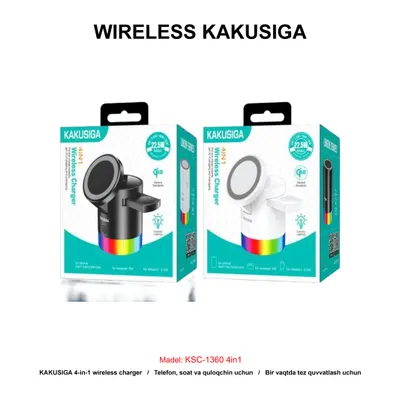 WIRELESS KAKUSIGA KSC-1360 4in1 BLACK