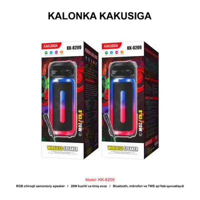 KALONKA KAKUSIGA KK-8209 BLACK