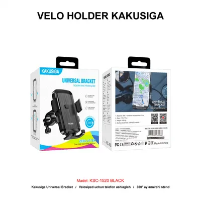 VELO HOLDER KAKUSIGA KSC-1520 BLACK