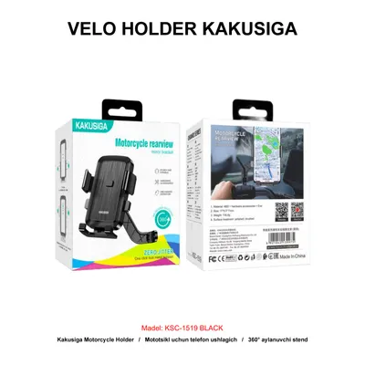 VELO HOLDER KAKUSIGA KSC-1519 BLACK