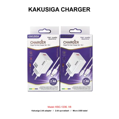 CHARGER KAKUSIGA KSC-1236 V8 WHITE