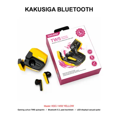 BLUETOOTH KAKUSIGA KSC-1459 YELLOW