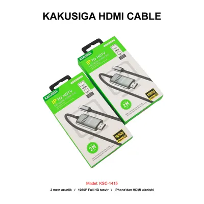 HDMI CABLE KAKUSIGA KSC-1415 IP GREY