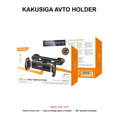 AVTO HOLDER KAKUSIGA KSC-1537 BLACK