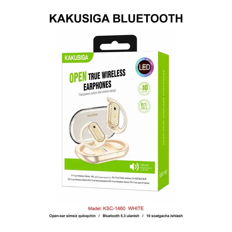 BLUETOOTH KAKUSIGA KSC-1460 WHITE