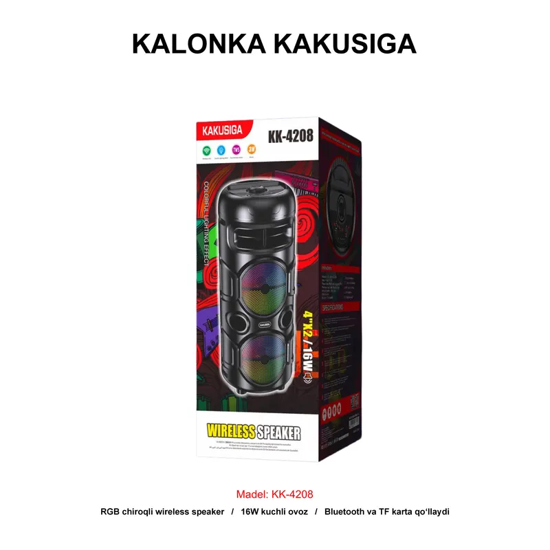 KALONKA KAKUSIGA KK-4208 BLACK