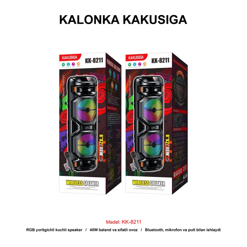 KALONKA KAKUSIGA KK-8211 BLACK