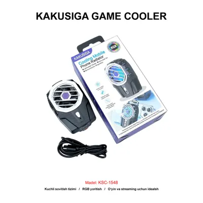 GAME COOLER KAKUSIGA KSC-1548 BLACK