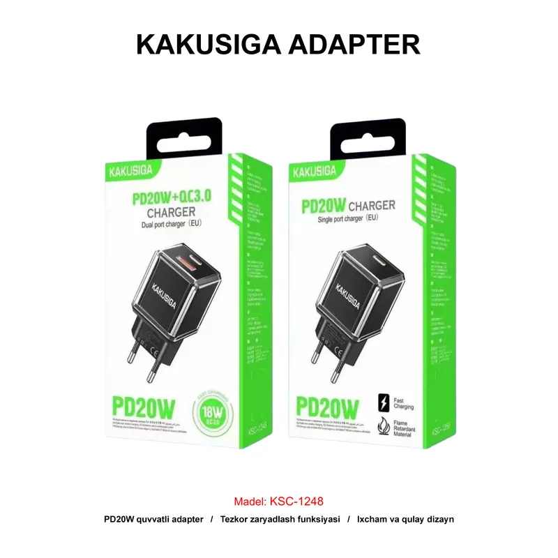 ADAPTER KAKUSIGA KSC-1248 BLACK