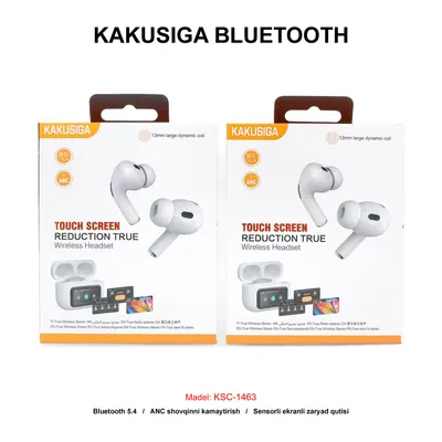 BLUETOOTH KAKUSIGA KSC-1463 WHITE