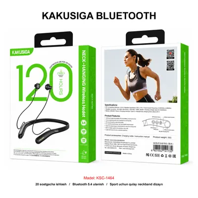 BLUETOOTH KAKUSIGA KSC-1464 BLACK