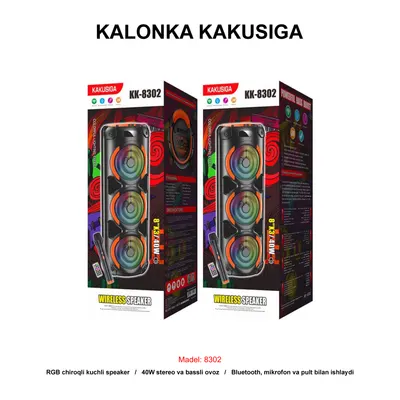KALONKA KAKUSIGA KK-8302 BLACK