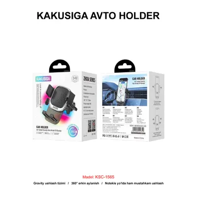 AVTO HOLDER KAKUSIGA KSC-1565 BLACK