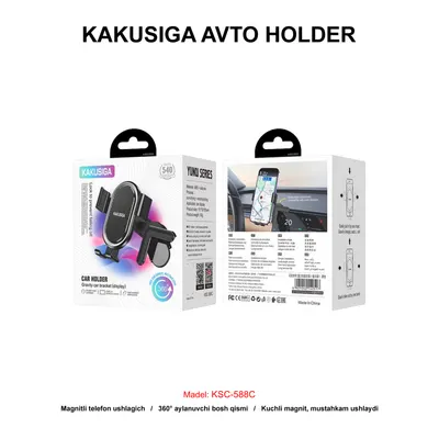 AVTO HOLDER KAKUSIGA KSC-588C BLACK