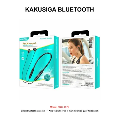 BLUETOOTH KAKUSIGA KSC-1472 BLACK