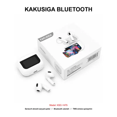 BLUETOOTH KAKUSIGA KSC-1475 WHITE