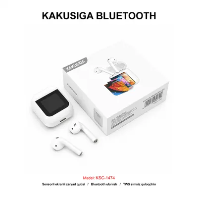 BLUETOOTH KAKUSIGA KSC-1474 WHITE