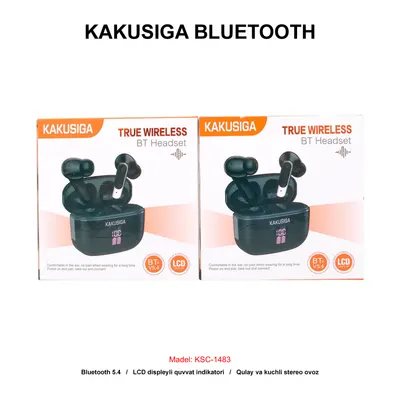 BLUETOOTH KAKUSIGA KSC-1483 BLACK
