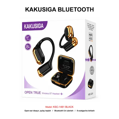 BLUETOOTH KAKUSIGA KSC-1481 BLACK