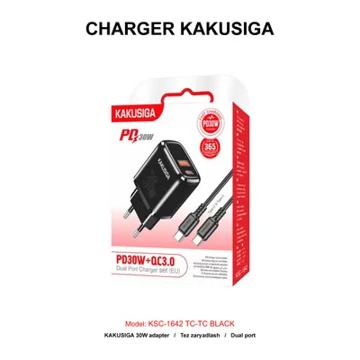 CHARGER KAKUSIGA KSC-1642 TC-TC BLACK