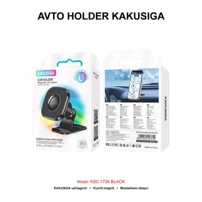 AVTO HOLDER KAKUSIGA KSC-1734 BLACK