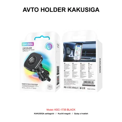 AVTO HOLDER KAKUSIGA KSC-1735 BLACK