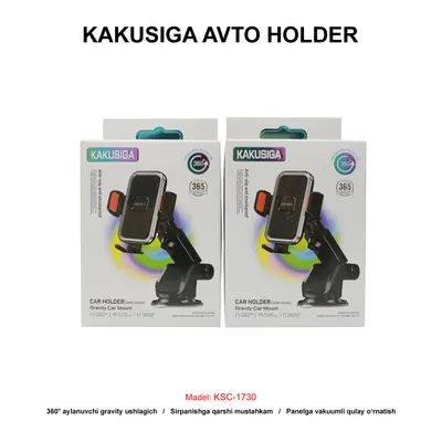 AVTO HOLDER KAKUSIGA KSC-1730 BLACK