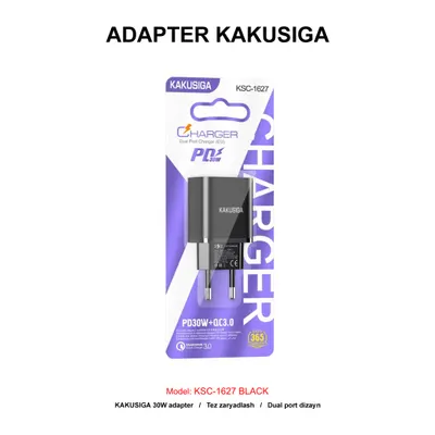 ADAPTER KAKUSIGA KSC-1627 BLACK