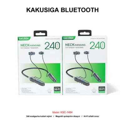 BLUETOOTH KAKUSIGA KSC-1484 BLACK