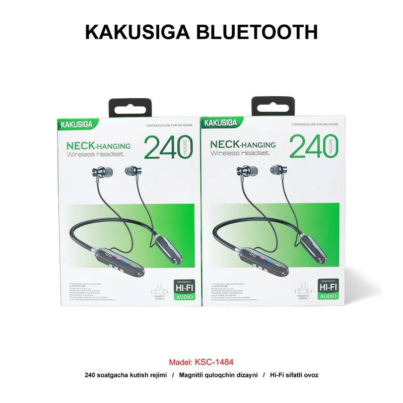 BLUETOOTH KAKUSIGA KSC-1484 BLACK