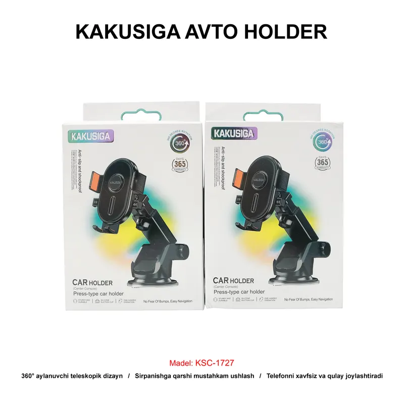 AVTO HOLDER KAKUSIGA KSC-1727 BLACK