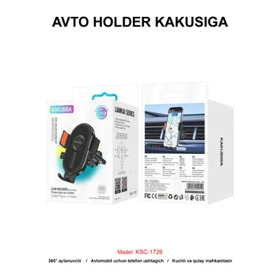 AVTO HOLDER KAKUSIGA KSC-1726 BLACK