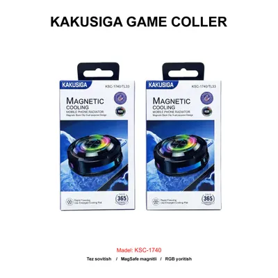 GAME COOLER KAKUSIGA KSC-1740 BLACK