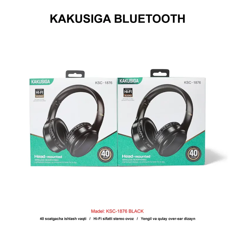 BLUETOOTH KAKUSIGA KSC-1876 BLACK