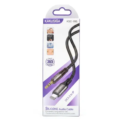 AUX KAKUSIGA KSC-895 3,5mm+IP BLACK
