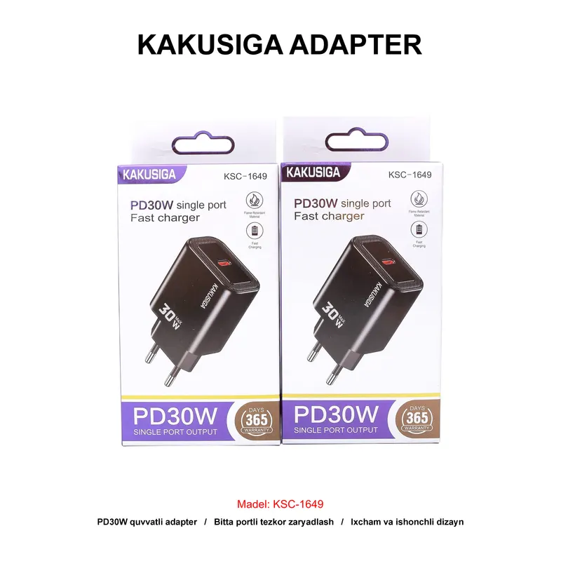 ADAPTER KAKUSIGA KSC-1649 BLACK