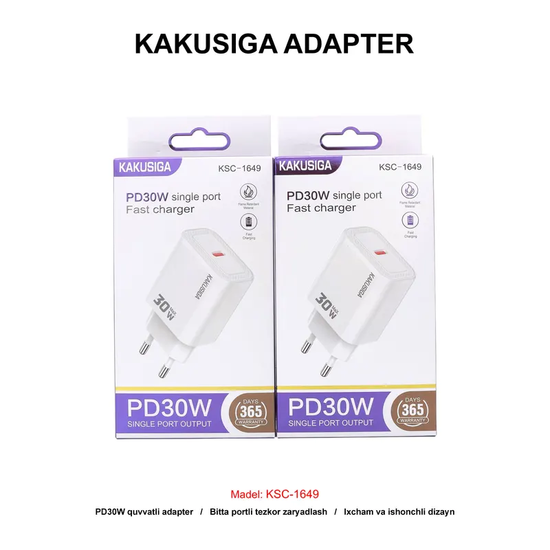 ADAPTER KAKUSIGA KSC-1649 WHITE