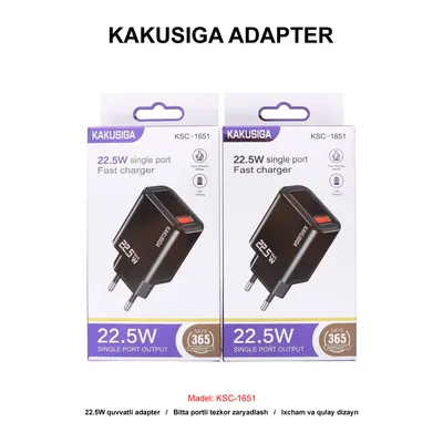 ADAPTER KAKUSIGA KSC-1651 BLACK
