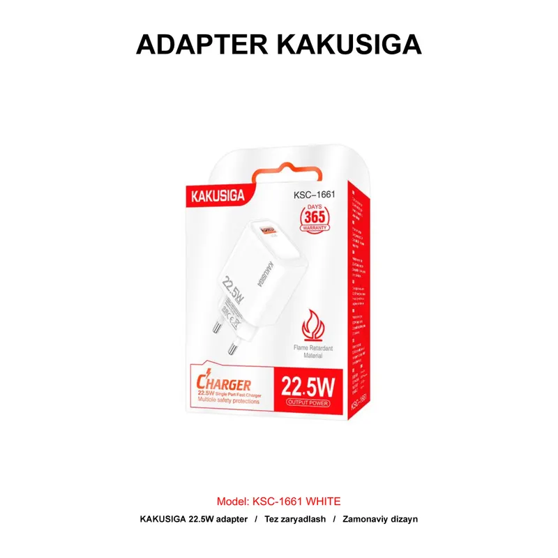 ADAPTER KAKUSIGA KSC-1661 WHITE