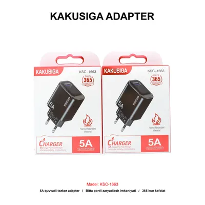 ADAPTER KAKUSIGA KSC-1663 BLACK
