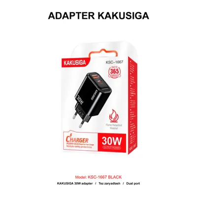 ADAPTER KAKUSIGA KSC-1667 BLACK