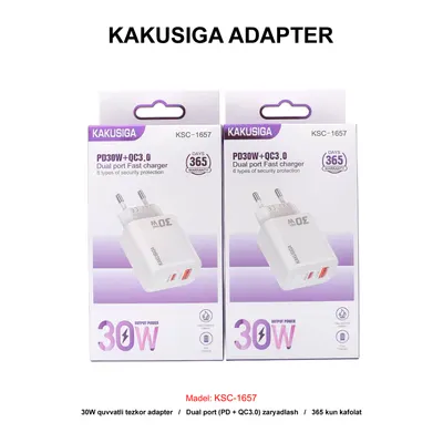 ADAPTER KAKUSIGA KSC-1657 WHITE