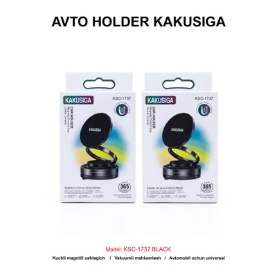 AVTO HOLDER KAKUSIGA KSC-1737 BLACK