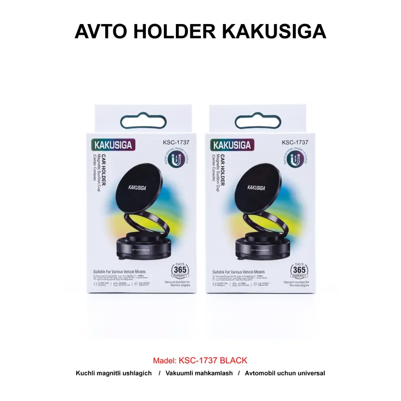 AVTO HOLDER KAKUSIGA KSC-1737 BLACK