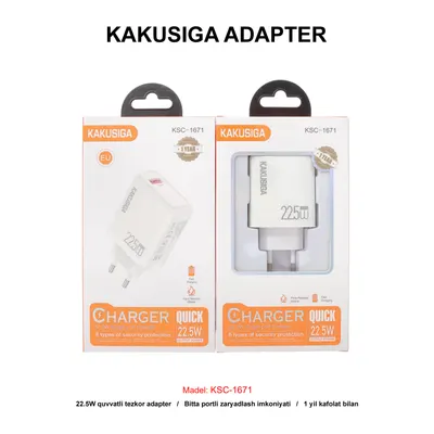 ADAPTER KAKUSIGA KSC-1671 WHITE