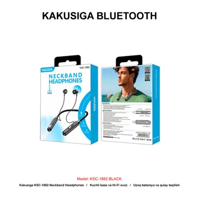 BLUETOOTH KAKUSIGA KSC-1882 BLACK